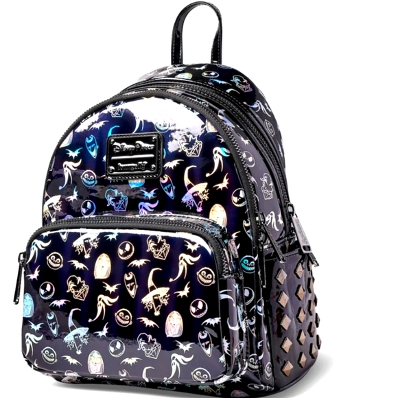 Loungefly Handbags - 🎉HP🎉Loungefly Disney Parks The Nightmare Before Christmas Mini Backpack